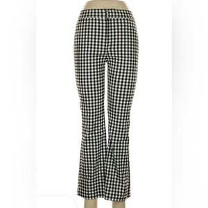 ZARA Gingham Ankle Pants